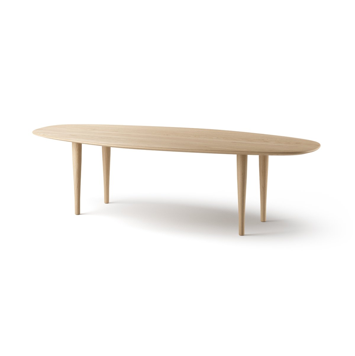 Brdr. Krüger Jari coffee table 58x130 cm Oiled oak | Scandinavian Design | Coffee tables | Brown