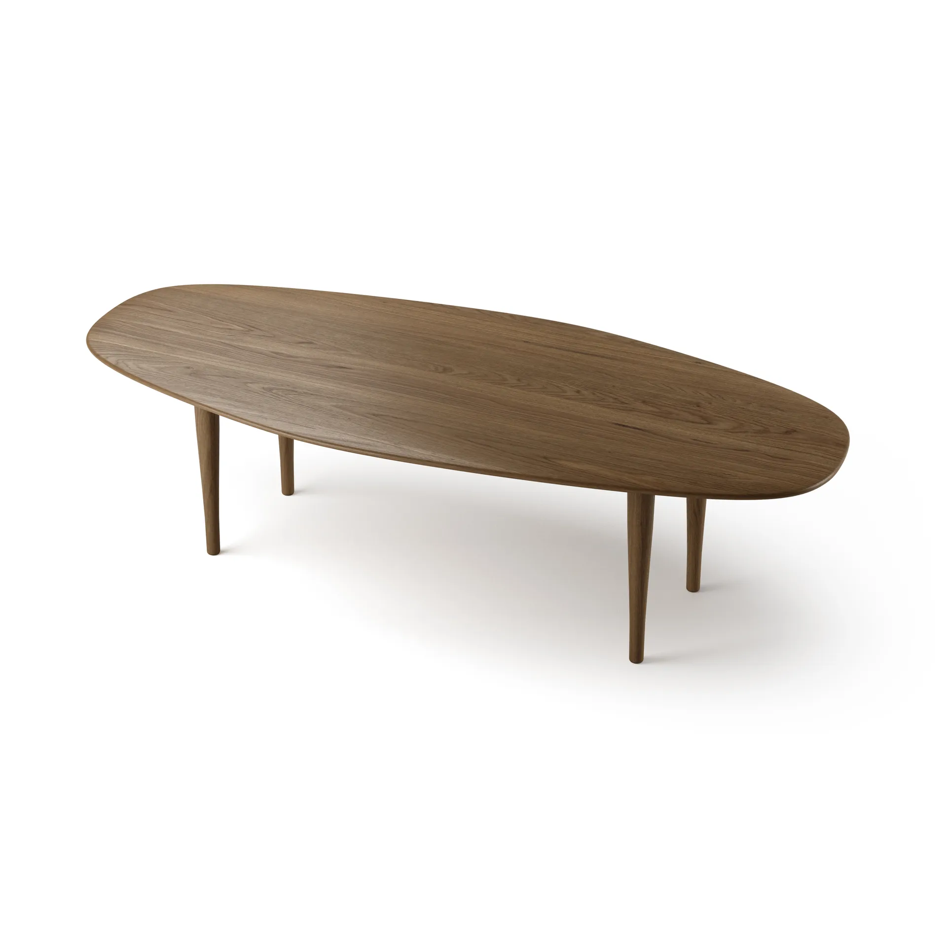 Jari coffee table 58x130 cm, Smoke oiled oak Brdr. Krüger