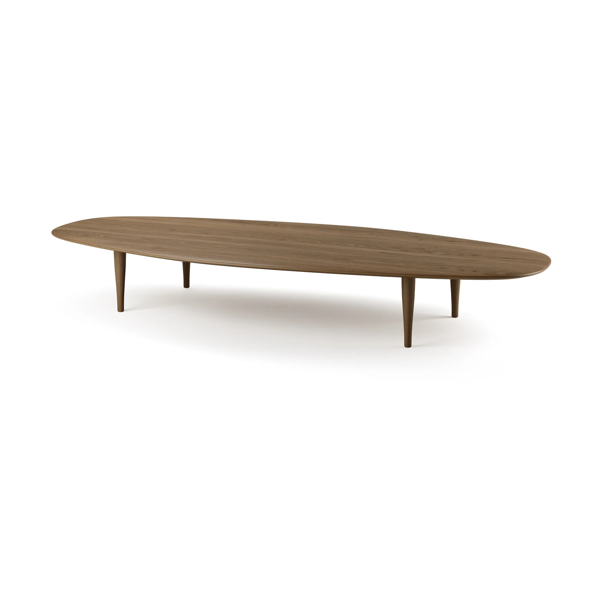Jari coffee table 80x180 cm, Smoke oiled oak Brdr. Krüger
