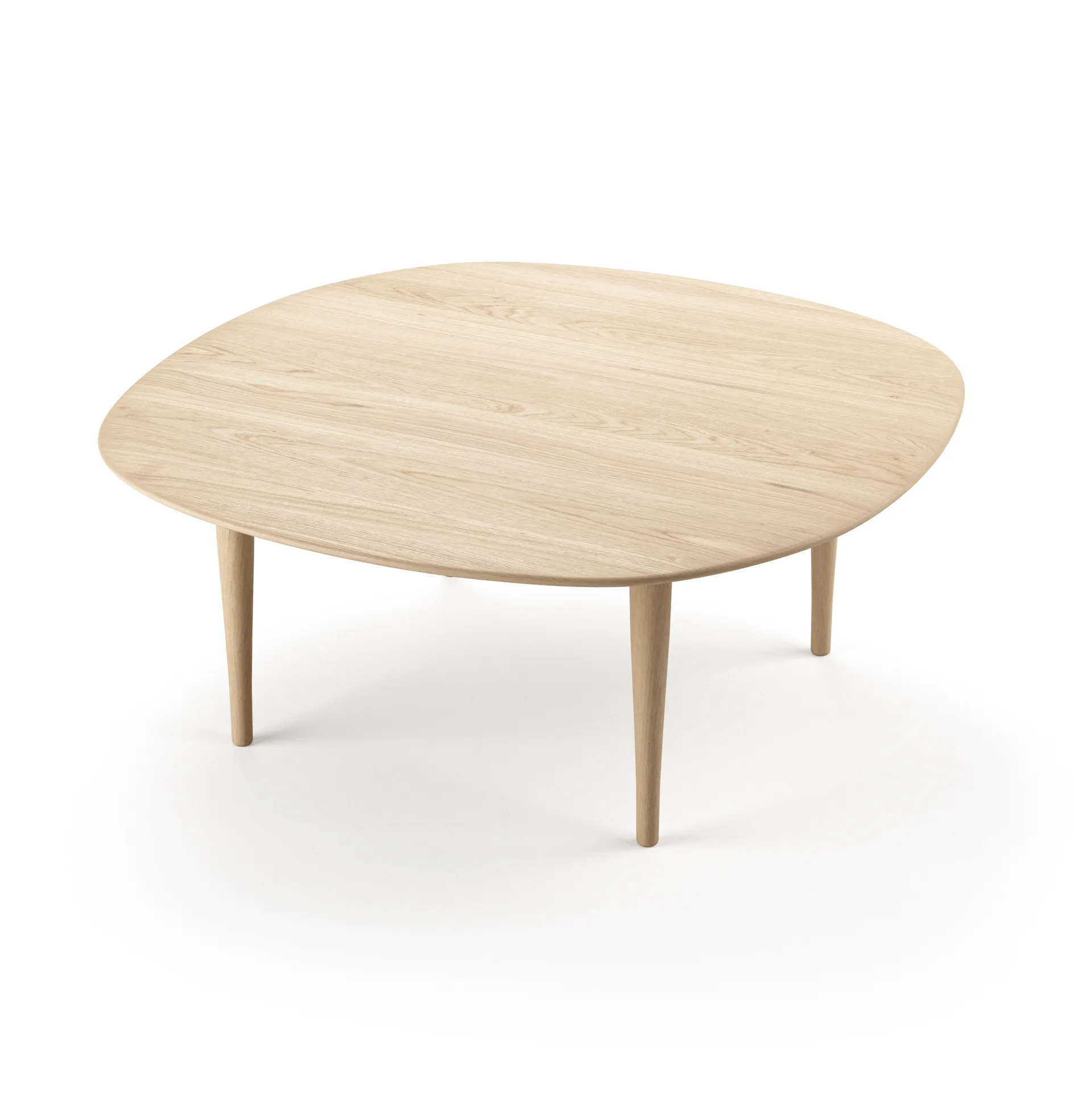 Jari coffee table Ø85 cm, Oiled oak Brdr. Krüger