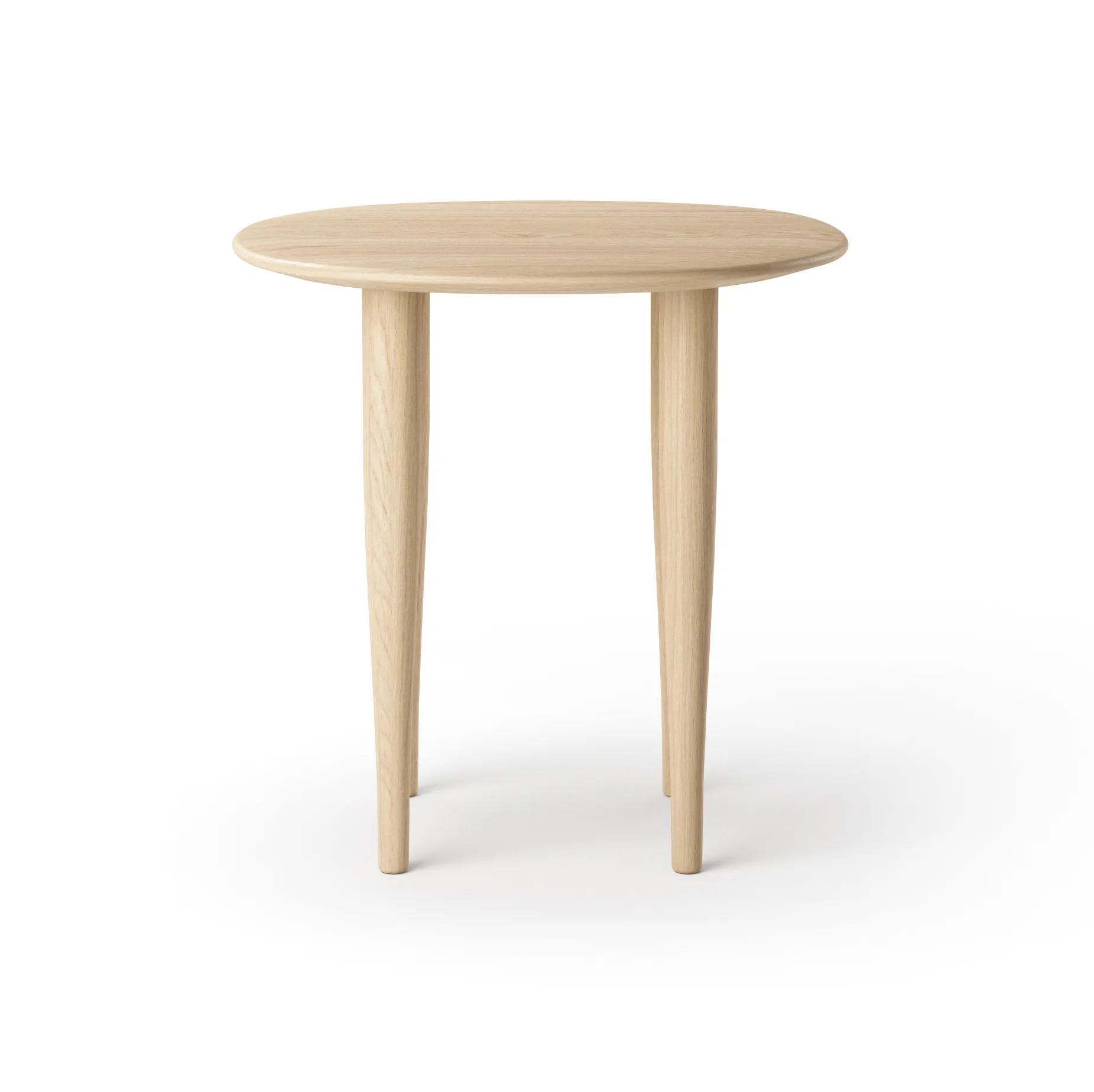 Jari side table Ø45 cm, Oiled oak Brdr. Krüger