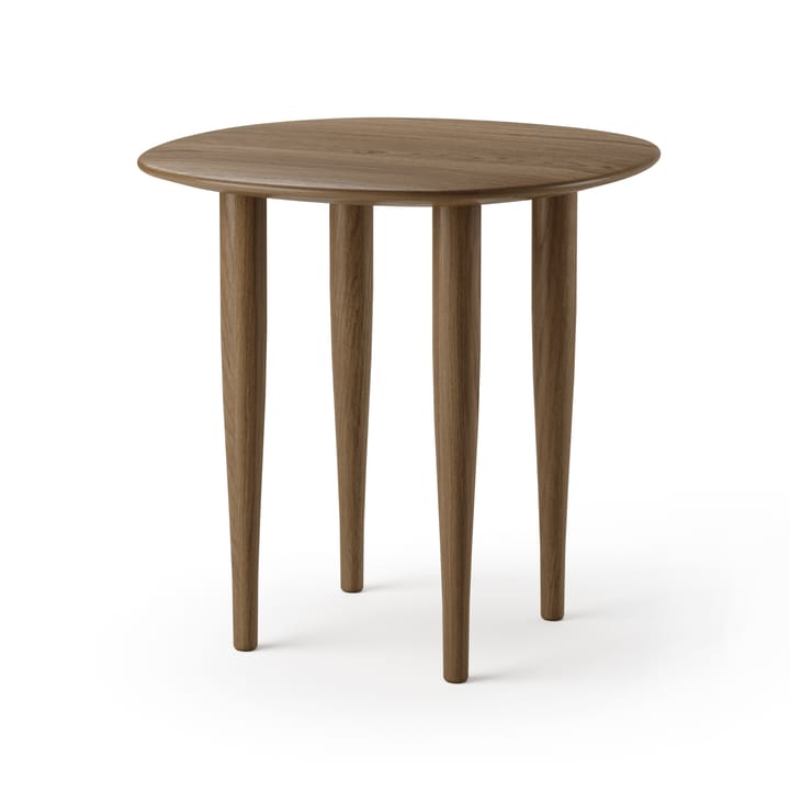 Jari side table Ø45 cm - Smoke oiled oak - Brdr. Krüger