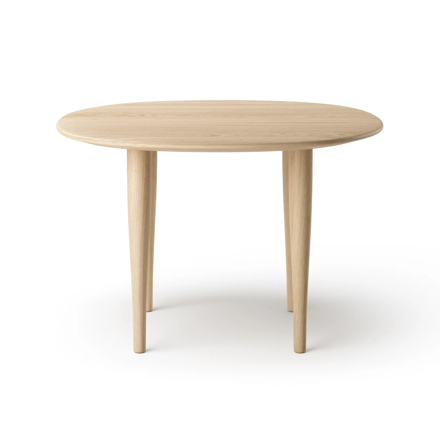 Jari side table Ø60 cm, Oiled oak Brdr. Krüger