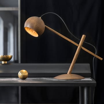 Lune table lamp - Smoke oiled oak - Brdr. Krüger