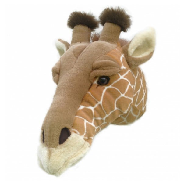 Stuffed giraffe head for wall - giraffe - Brigbys