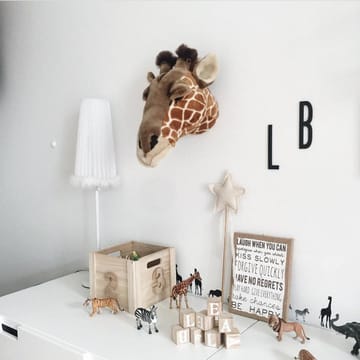 Stuffed giraffe head for wall - giraffe - Brigbys