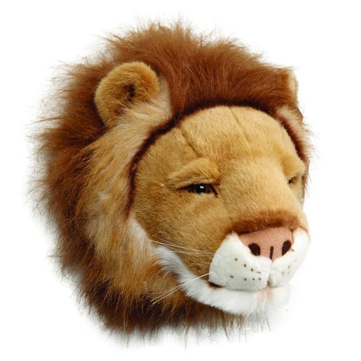 Stuffed lion head for wall - lion - Brigbys