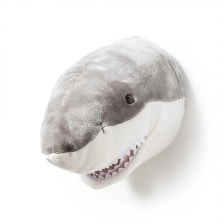 Stuffed shark head for wall, shark Brigbys