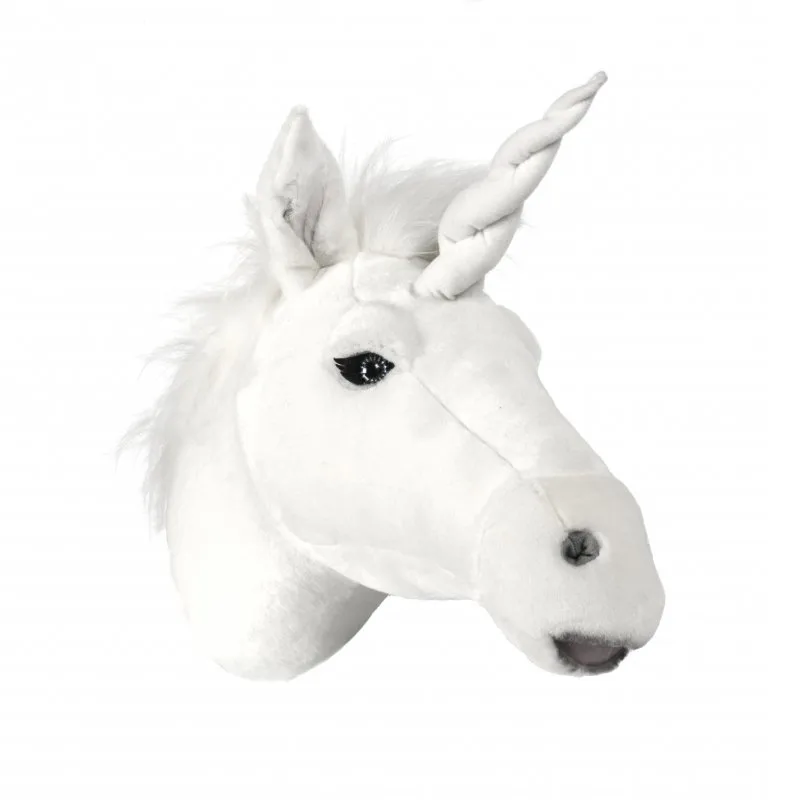 Stuffed Unicorn head for wall, unicorn Brigbys
