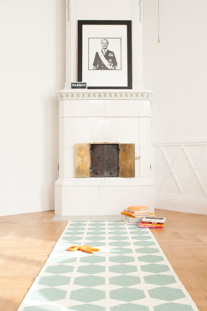 Anna rug aqua large, 150x200 cm Brita Sweden