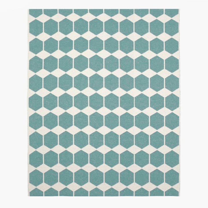 Anna rug aqua large - 150x200 cm - Brita Sweden