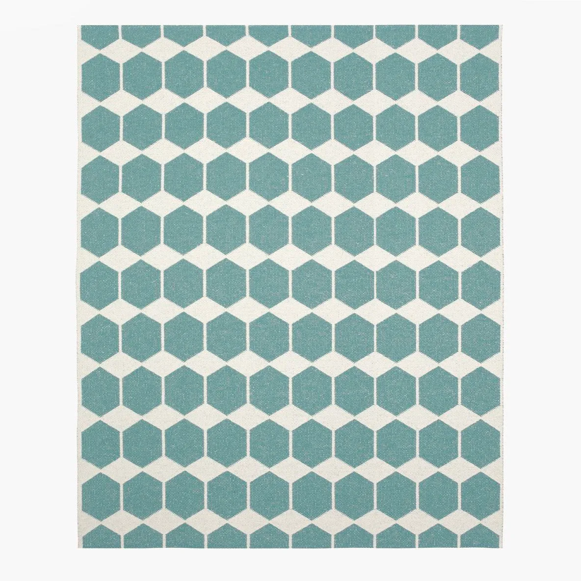 Brita Sweden Anna rug aqua large 150x200 cm | Scandinavian Design | Plastic rugs | Blue