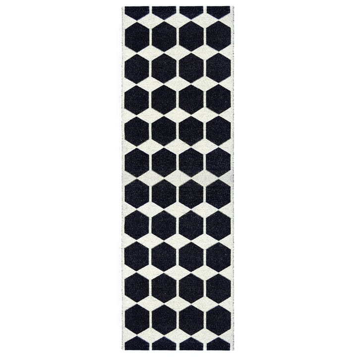 Anna rug black - 70x140 cm - Brita Sweden