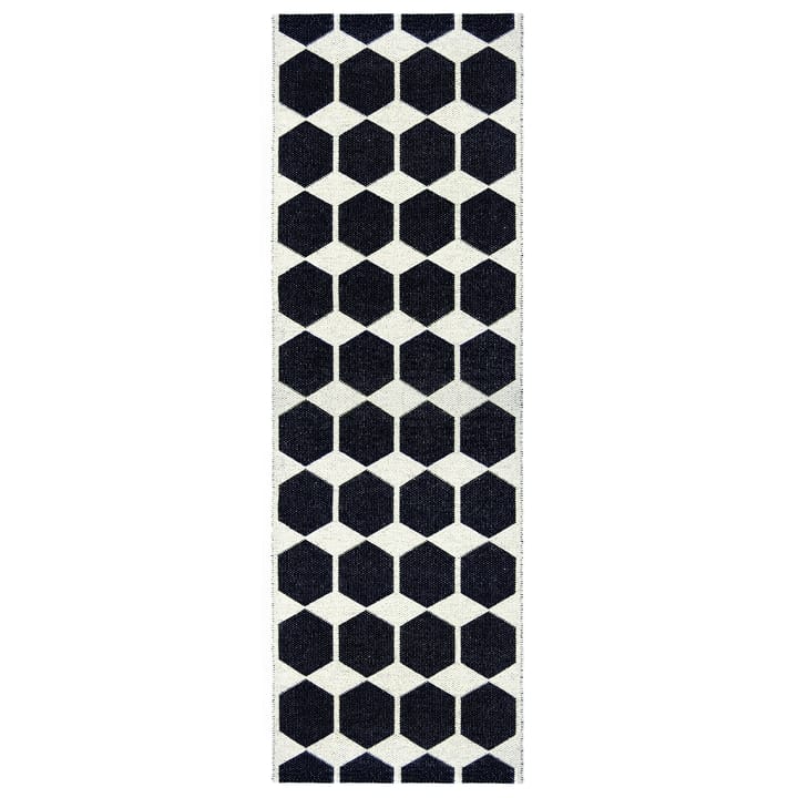 Anna rug black - 70x140 cm - Brita Sweden