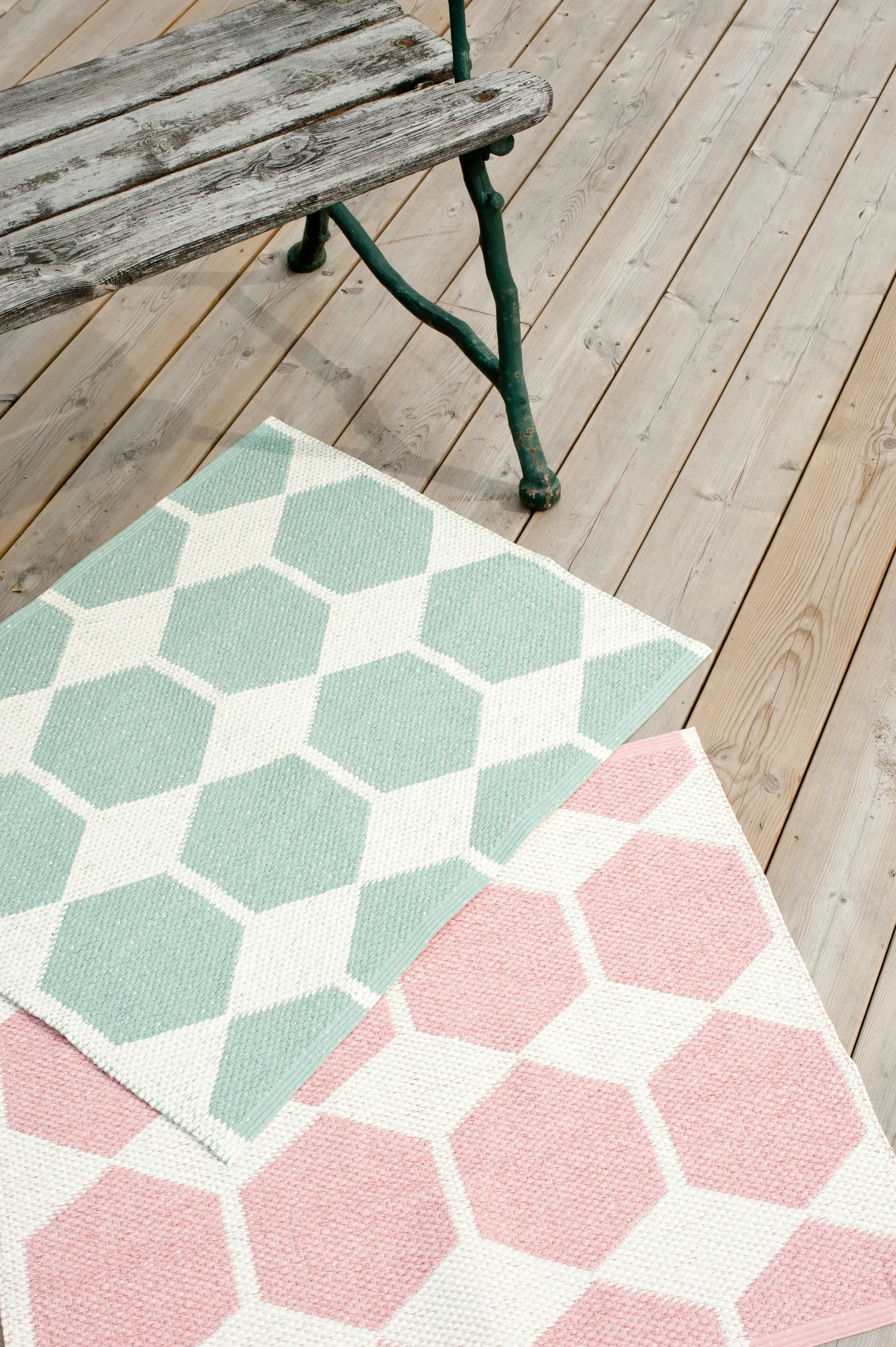 Anna rug pink, 70x260 cm Brita Sweden