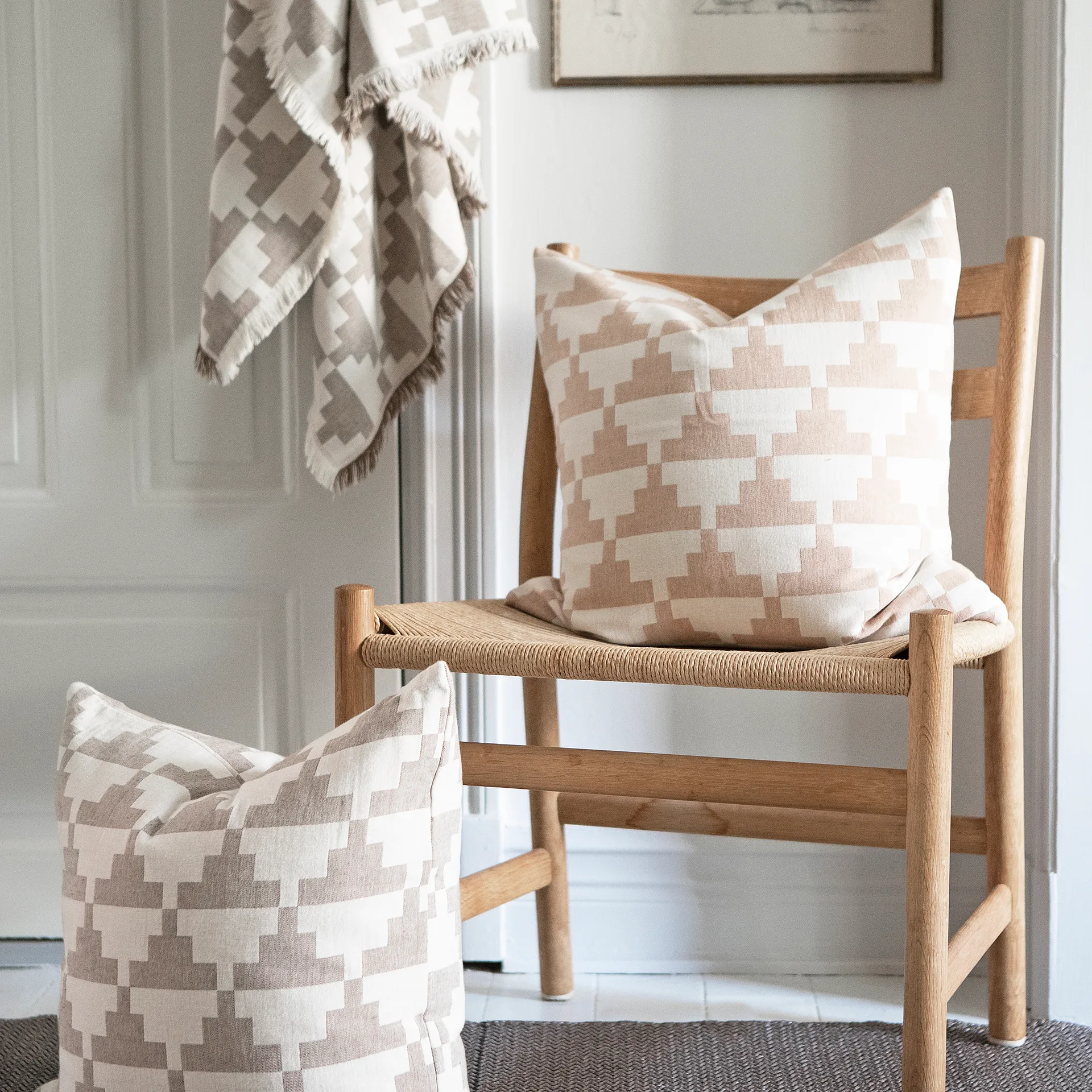 Confect cushion cover 50x50 cm, Nude Brita Sweden