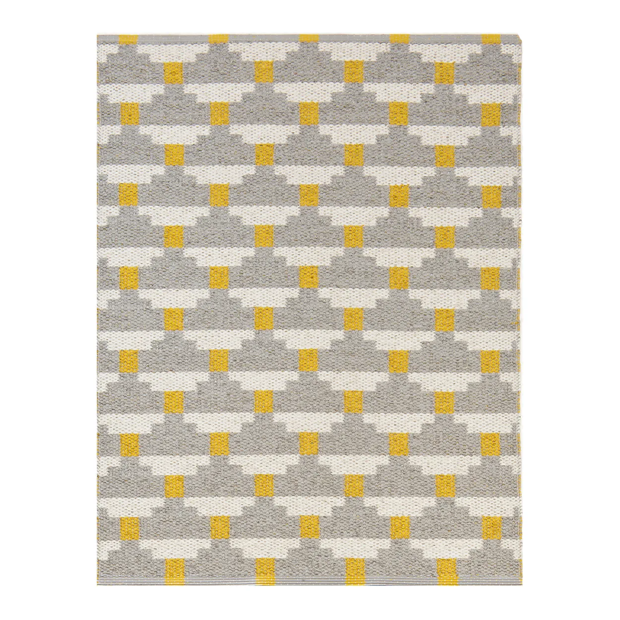 Brita Sweden Confect rug fog (grey) 70x100 cm | Scandinavian Design | Plastic rugs | Grey