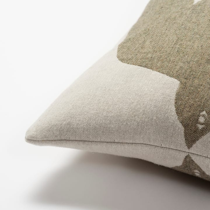 Early bird cushion cover 40x60 cm - Olive - Brita Sweden