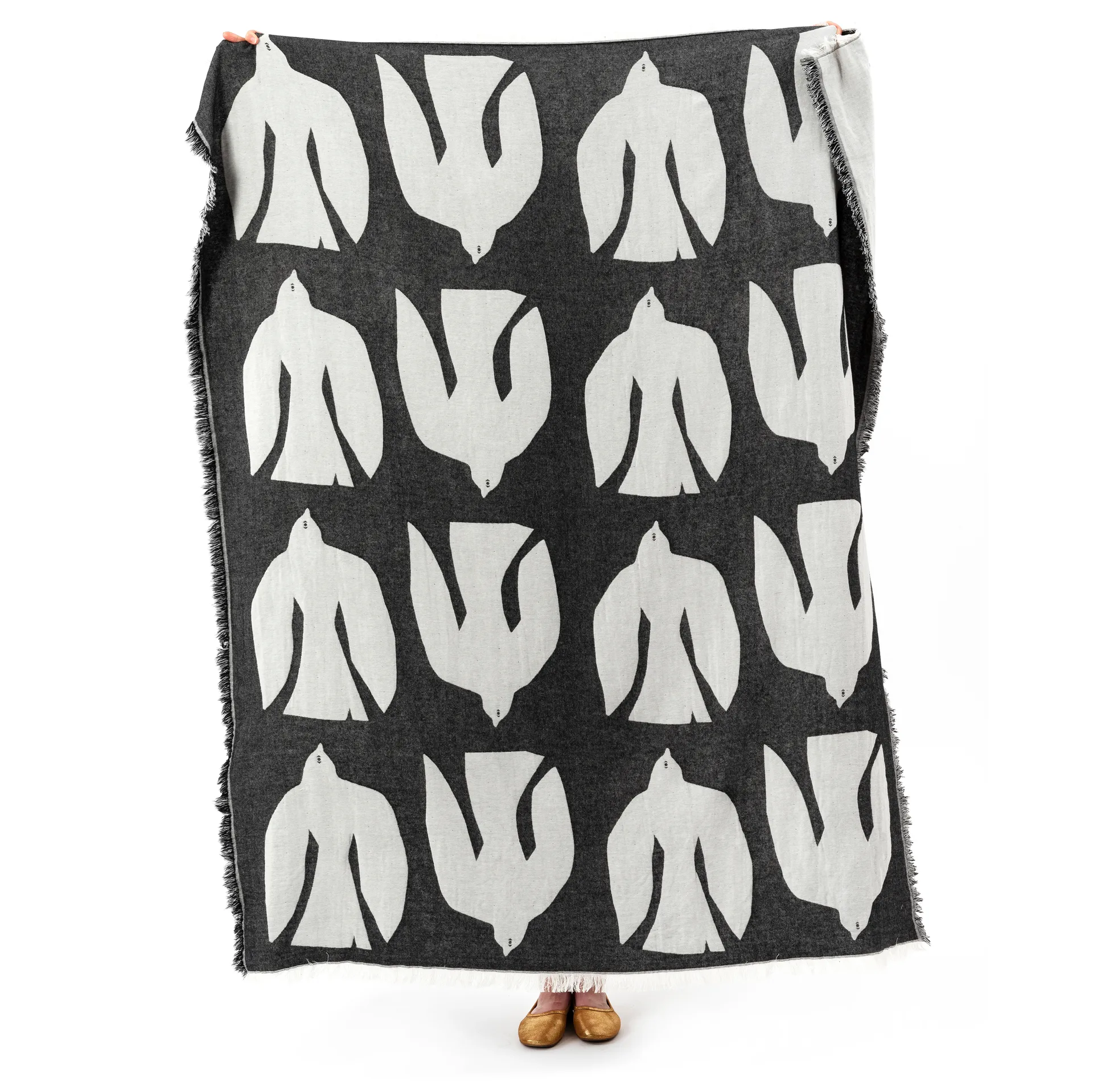 Early bird wool blanket 130x170 cm, Beluga Brita Sweden