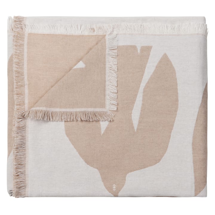 Early bird wool blanket 130x170 cm, Sand Brita Sweden