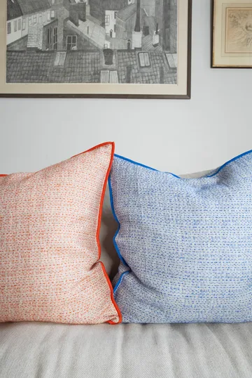 Field pillowcase - Blue, 50x50 cm - Brita Sweden