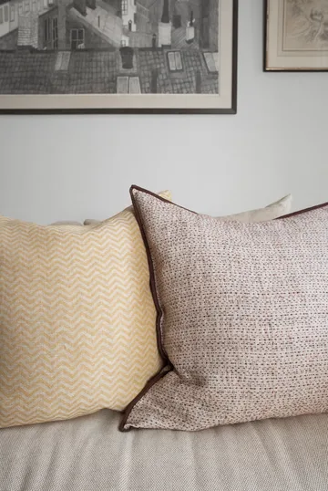 Field pillowcase - Brown, 50x50 cm - Brita Sweden