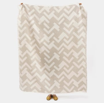 Florens cotton blanket - Greige (beige) - Brita Sweden