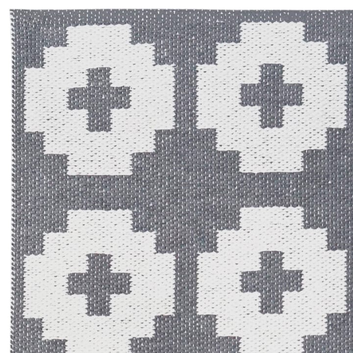 Flower rug stone (grey) - 70x300 cm - Brita Sweden