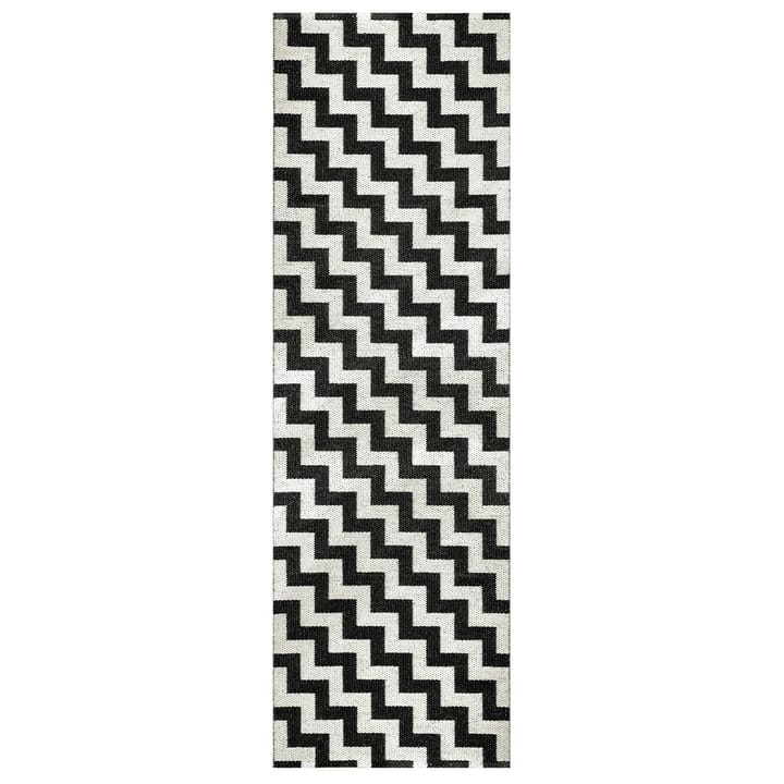 Gunnel rug black, 70x150 cm Brita Sweden