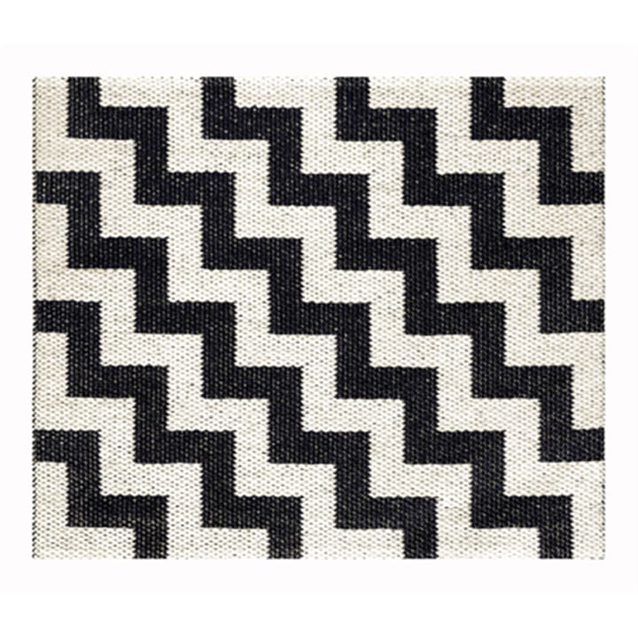 Gunnel rug black, 70x150 cm Brita Sweden