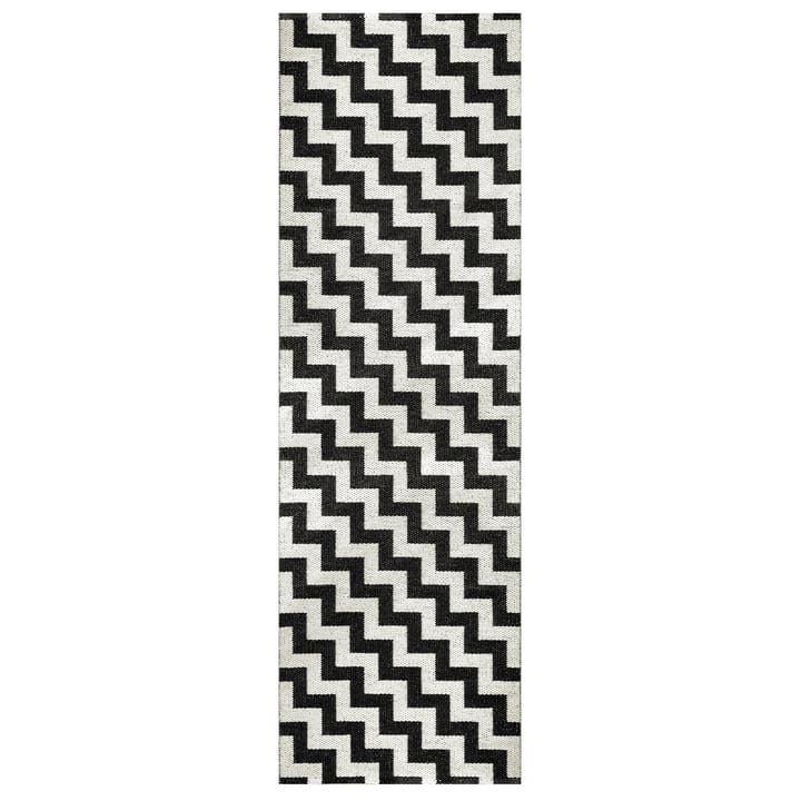 Gunnel rug black - 70x250 cm - Brita Sweden