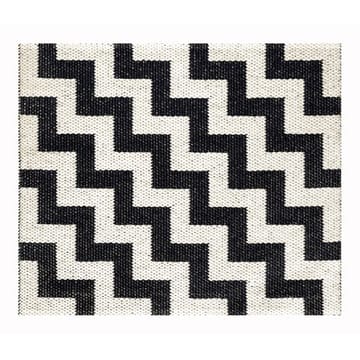 Gunnel rug black - 70x300 cm - Brita Sweden