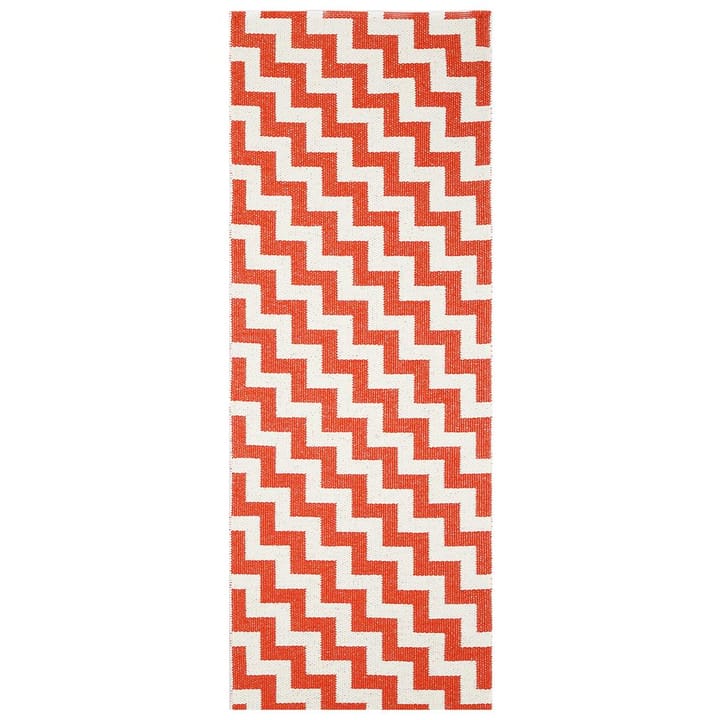 Gunnel rug red - 70x200 cm - Brita Sweden
