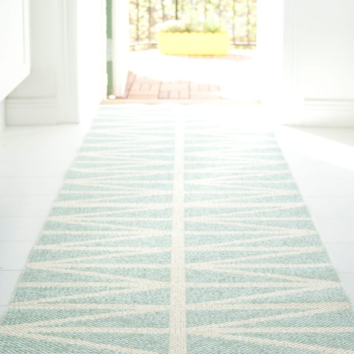 Helmi rug turquoise, 70x250 cm Brita Sweden