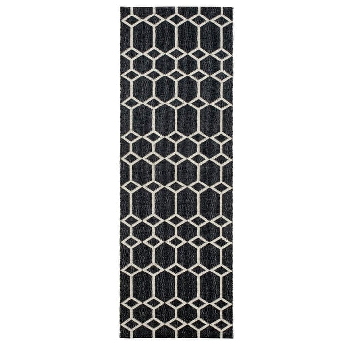 Ingrid rug black, 70x250 cm Brita Sweden