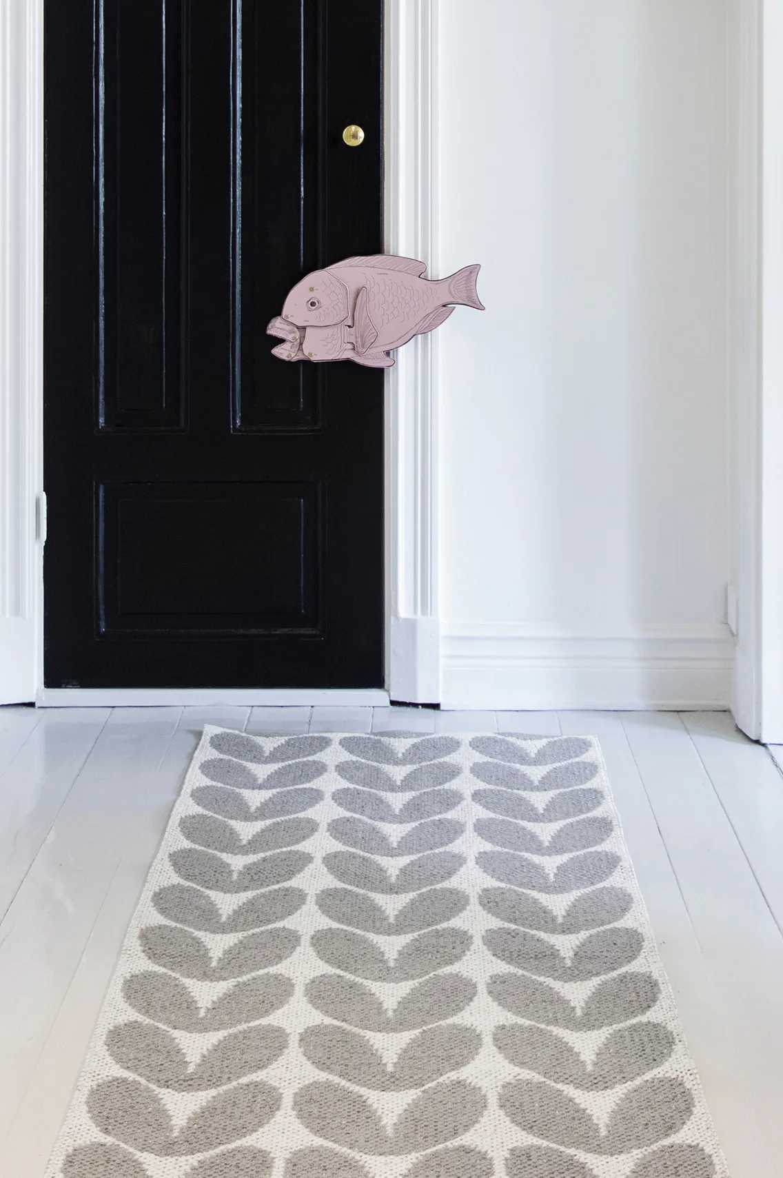 Karin rug concrete, 70x100 cm Brita Sweden