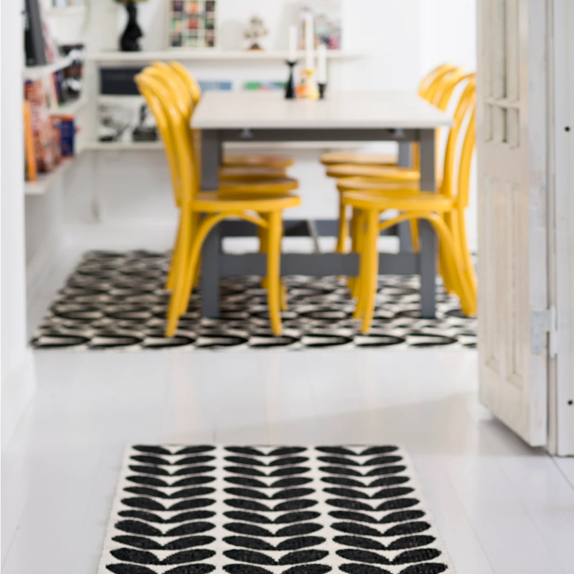 Karin rug concrete, 70x300 cm Brita Sweden