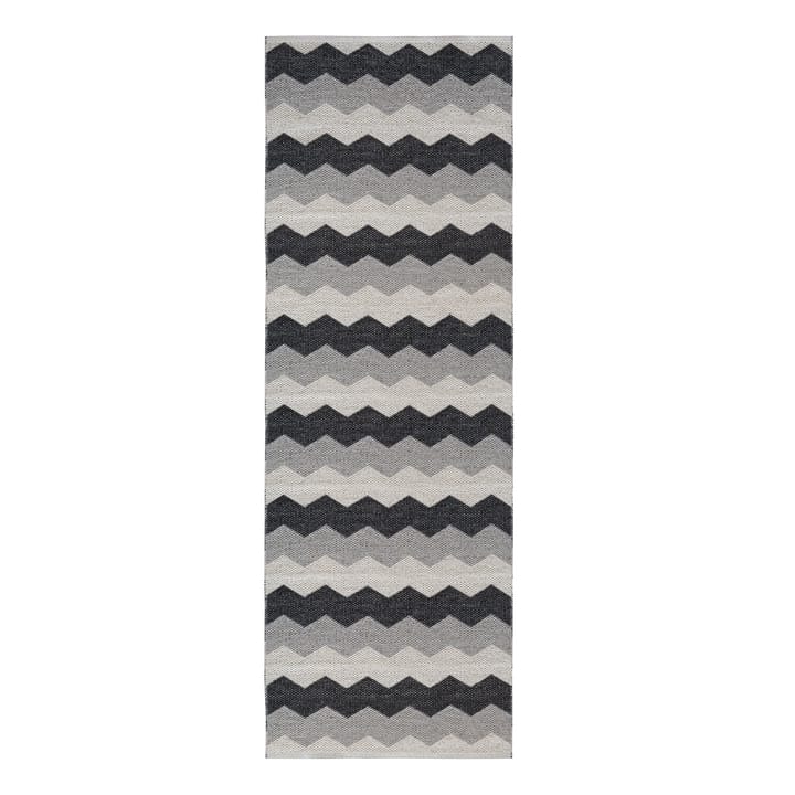 Luppio rug haze (grey-black) - 70x200 cm - Brita Sweden