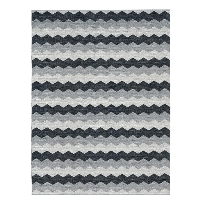 Luppio rug large haze (grey-black) - 150x200 cm - Brita Sweden