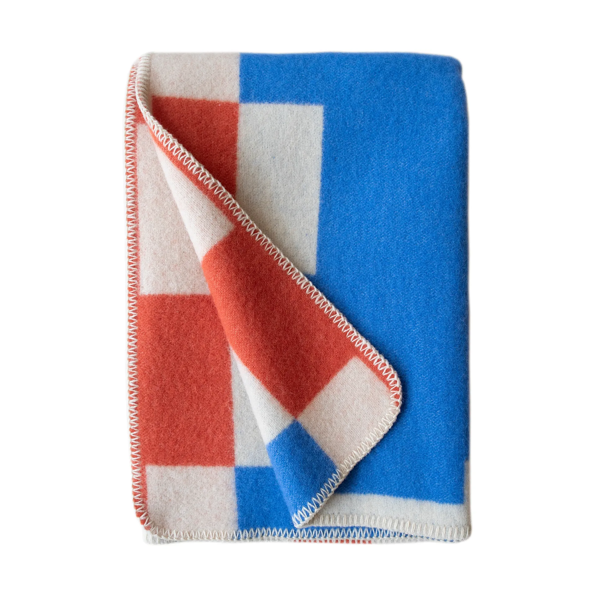 Marta blanket, Blue, 180x130 cm Brita Sweden