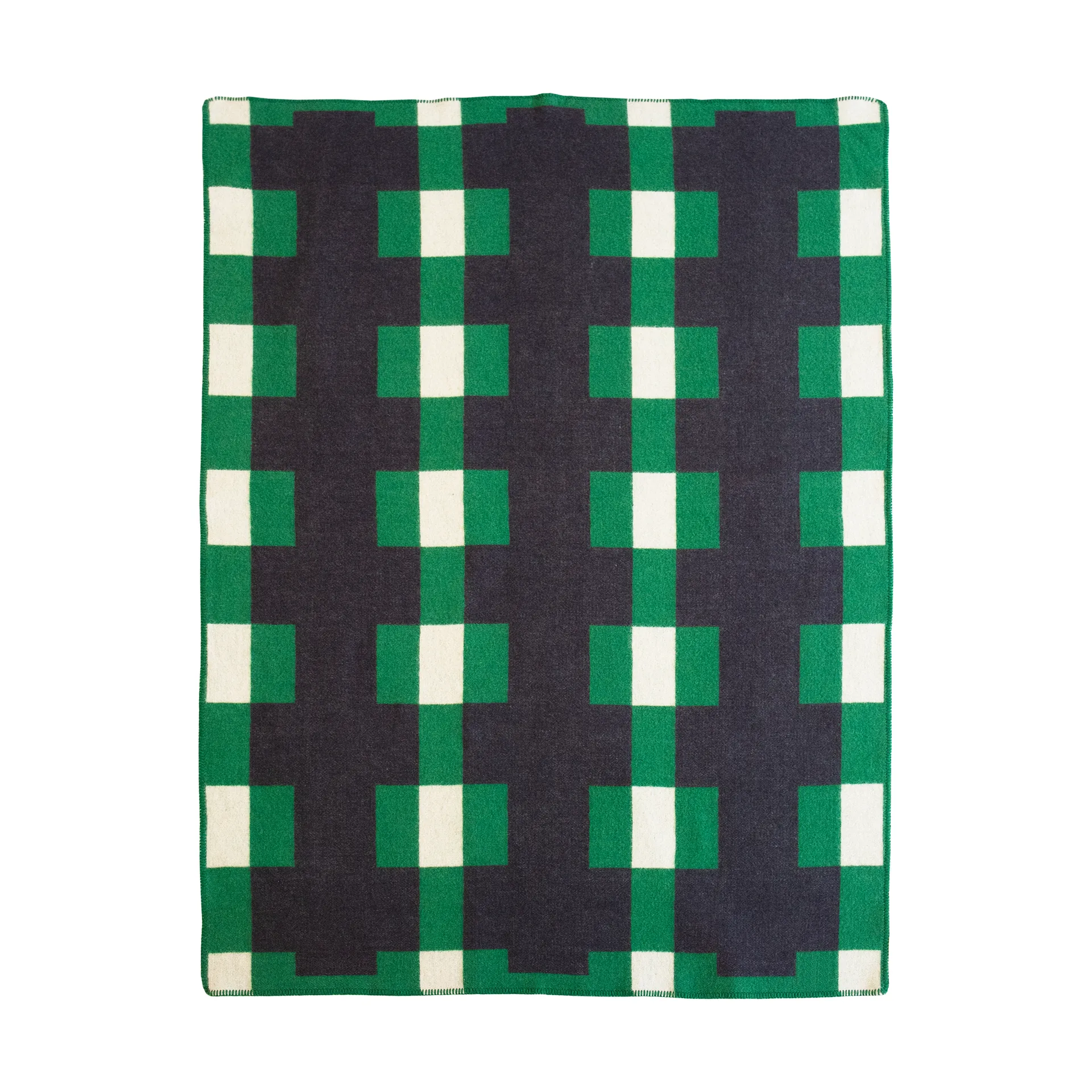 Marta blanket, Green, 180x130 cm Brita Sweden