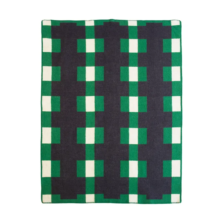 Marta blanket - Green, 180x130 cm - Brita Sweden