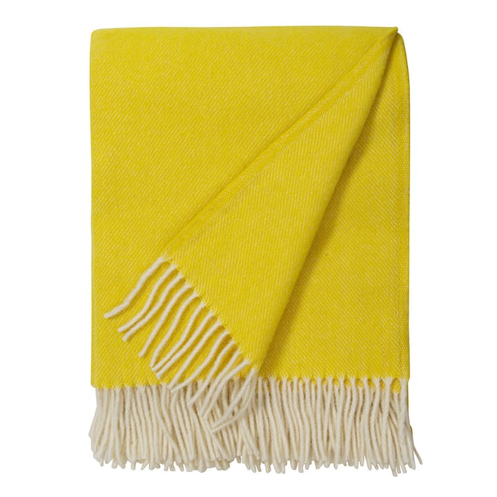 Mono blanket wool - sulphur (yellow) - Brita Sweden
