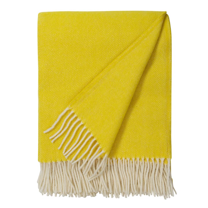 Mono blanket wool - sulphur (yellow) - Brita Sweden