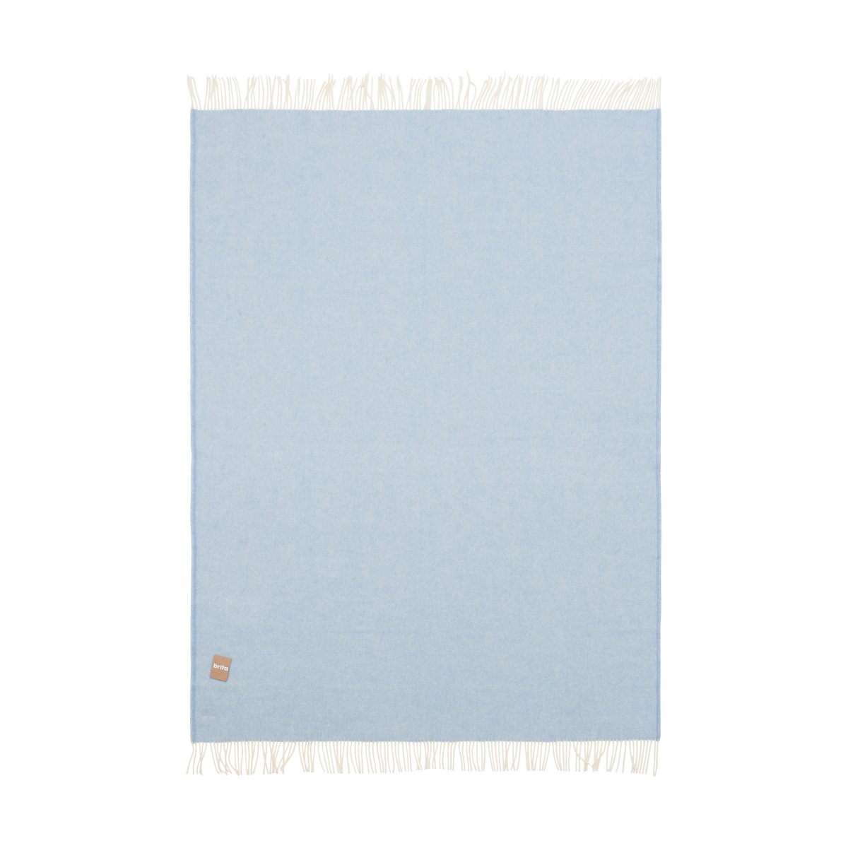 Brita Sweden Mono wool blanket 170x130 cm Fog