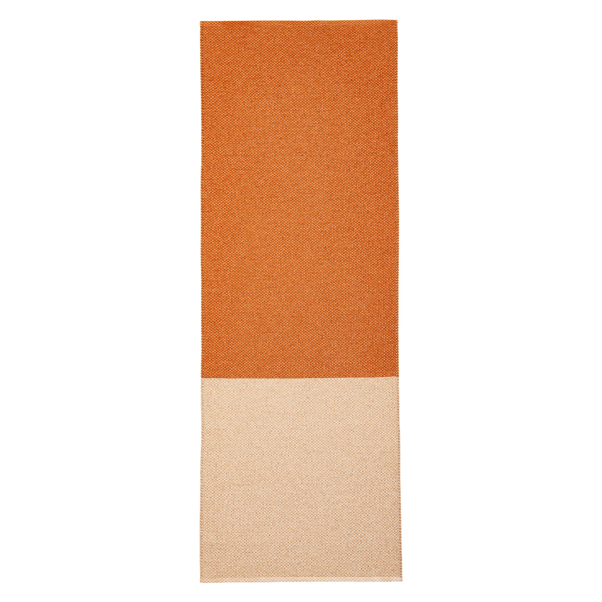 Moor rug cream (cream white-terracotta), 70x200 cm Brita Sweden