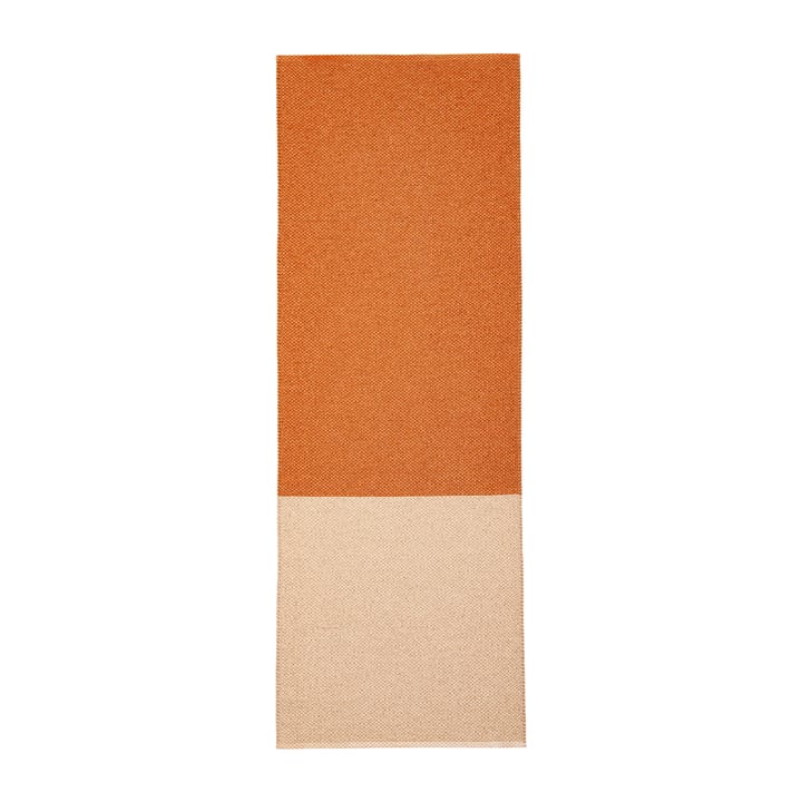 Moor rug  cream (cream white-terracotta) - 70x300 cm - Brita Sweden