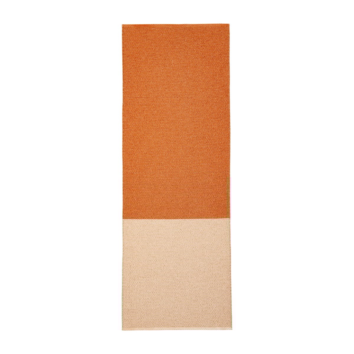 Brita Sweden Moor rug cream (cream white-terracotta) 70x300 cm