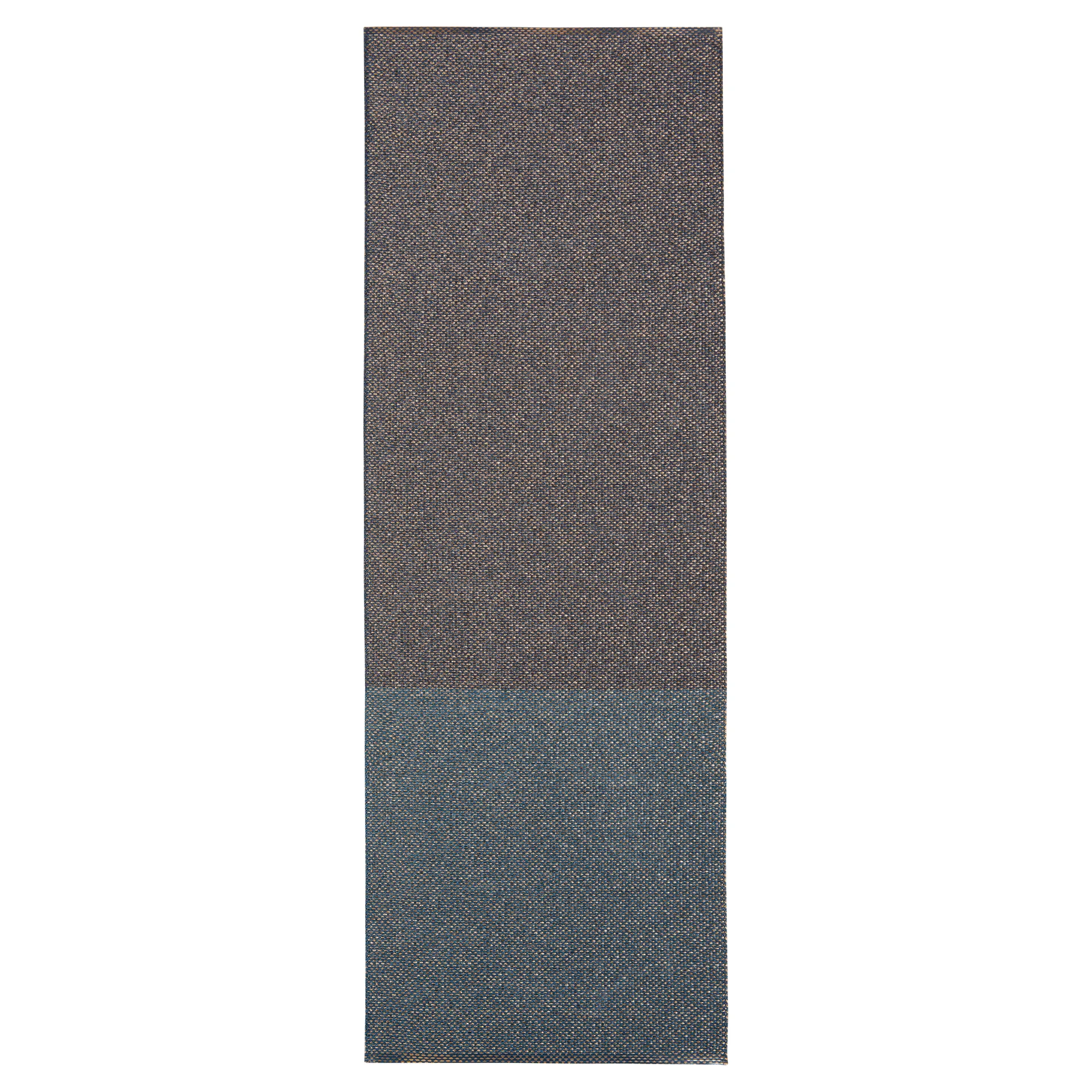 Moor rug midnight metalic (blue-bronze), 70x200 cm Brita Sweden