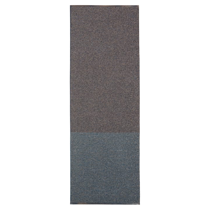 Moor rug  midnight metalic (blue-bronze) - 70x200 cm - Brita Sweden